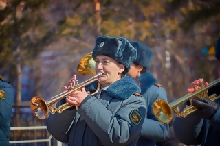 Трубач военного оркестра